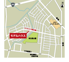 モデルハウス地図