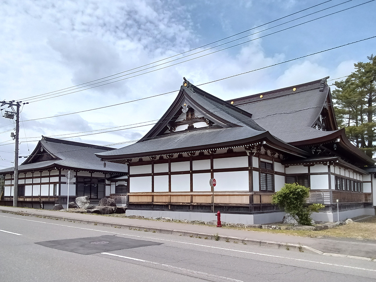 安平町指定文化財・瑞雲寺の本堂