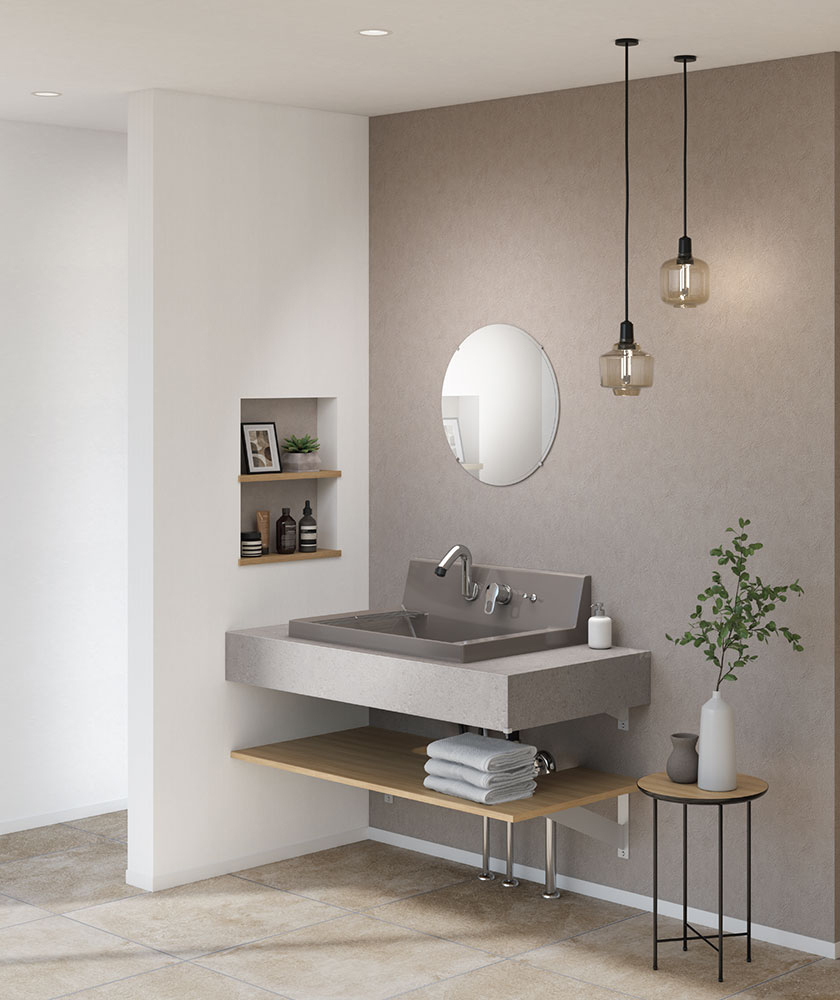 LIXIL カスタムバニティ施工例