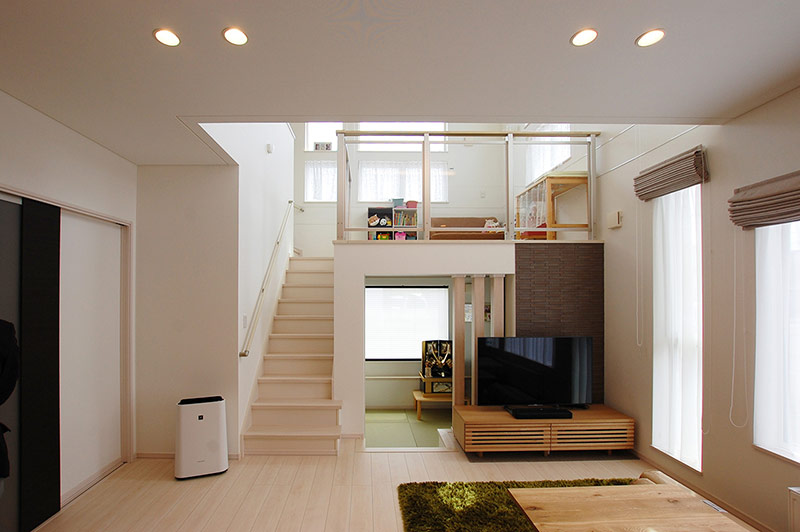 3層構造で空間を遊び尽くす住まい