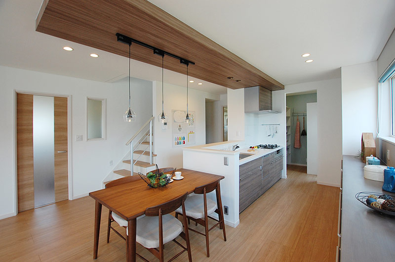 キッチン上に折り下げ天井を設ける注意点